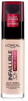 L'Oréal Infaillible 32H Fresh Wear SPF 25 (30ml) 30 Rose Pearl
