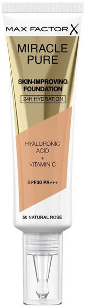 Max Factor Miracle Pure Skin SPF 30 (30ml) Natural Rosé