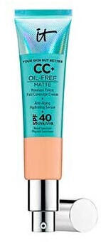 IT Cosmetics Your Skin But Better™ CC+™ Cream Oil Free Matte LSF 40 + Medium Tan (32ml)