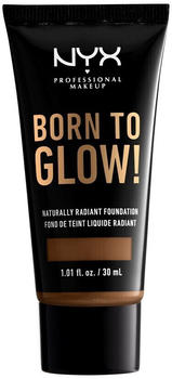 NYX Born To Glow Naturally Radiant Foundation-Nr. 19 Mocha (30ml)