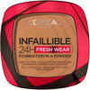 L'ORÉAL PARiS Foundation Puder Infaillible 24H Fresh Wear 330 Hazelnut (9 g)