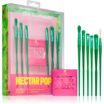 Real Techniques Nectar Pop So Jelly Eye Makeup Brush Set (7 pcs)