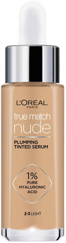 L'Oréal Perfect Match Nude Aufpolsterndes Getöntes Serum 2-3 Light (30 ml)