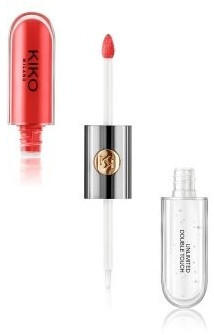 Kiko Unlimited Double Touch Lipstick (2 x 3ml) 115 Fire Red
