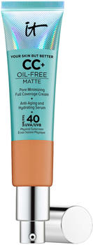 IT Cosmetics Your Skin But Better™ CC+™ Cream Oil Free Matte LSF 40 + Tan (32ml)