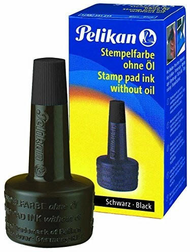 Pelikan Stempelfarbe ohne Öl 28 ml schwarz