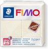 FIMO 8010-029, Fimo EFFECT LEATHER Modelliermasse, elfenbein, 57 g, Art# 8917764