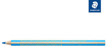 Staedtler Noris jumbo 1284 Buntstift - ergonomische Dreikantform - 4 mm - lichtblau