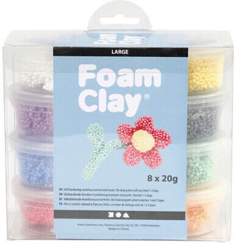 Creativ Company Foam Clay Large 8x20 g