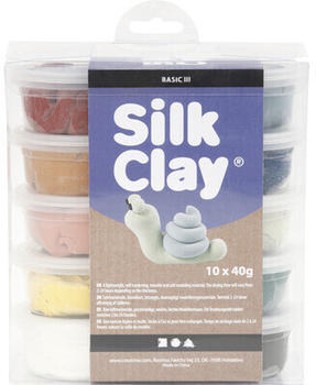 Silk Clay Pastellfarben 10x40 g