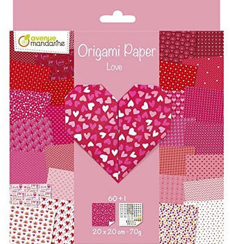 Avenue Mandarine Origami Paper Love