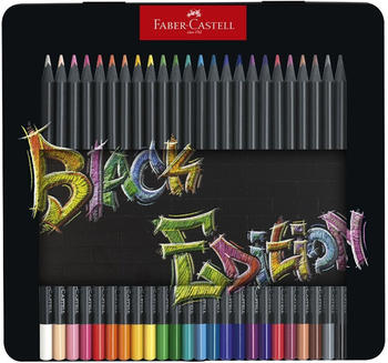 Faber-Castell Buntstifte Black Edition 100er Metalletui (116490)