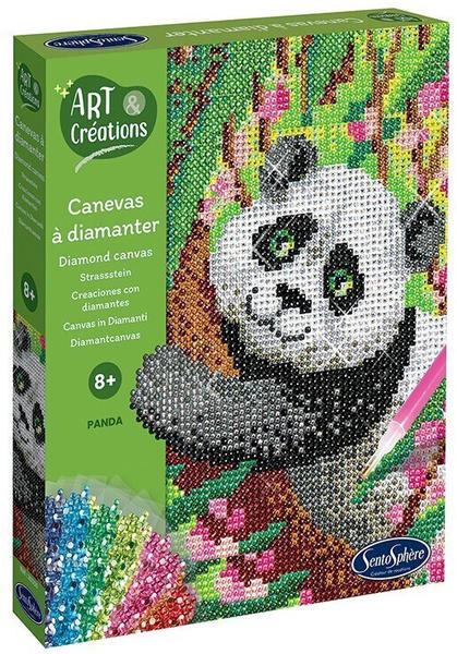 Sentosphère Art & Creations - Diamond canvas Panda