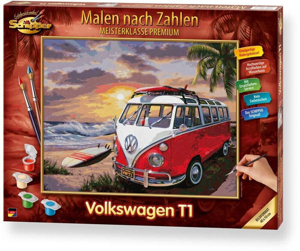 Schipper Malen nach Zahlen Master Class Premium 40x50cm Volkswagen T1 (609130861)