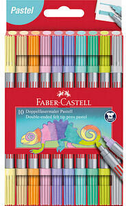 Faber-Castell Filzstifte farbsortiert, 10 St.