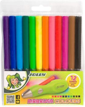 Jolly Airbrush-Stifte farbsortiert, 12 St.