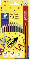 Staedtler 185 SET9, STAEDTLER Noris colour 185 Buntstifte farbsortiert, 13 St.