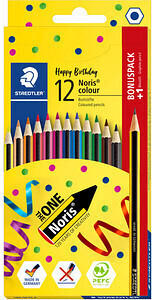 Staedtler Noris colour 185 Buntstifte farbsortiert, 12 St.