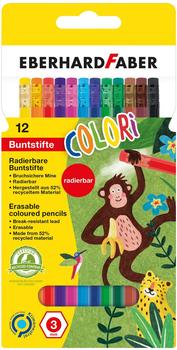 Eberhard Faber Colori Buntstifte farbsortiert, 12 St.