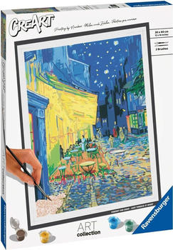 Ravensburger Malen nach Zahlen CREART Premium Serie ART Collection Café Terrace Van Gogh (23519)