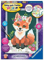 Ravensburger 23765, Ravensburger Malen nach Zahlen - Blumiger Fuchs (23765)