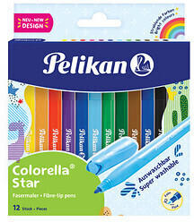 Pelikan Colorella Star C302 Filzstifte farbsortiert, 12 St.
