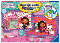 Ravensburger 23754, Ravensburger Malen nach Zahlen Junior - DreamWorks Gabby's