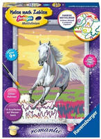 Ravensburger 23768, Ravensburger Malen nach Zahlen 23768 - Galoppierender...