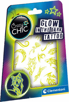 Clementoni Crazy Chic - Urban Tattoos leuchten im Dunkeln