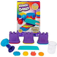 Kinetic-Sand Kinetischer-Sand Rainbow Mix Set, 3 Farben, 383 g, mit...