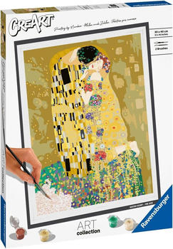 Ravensburger Malen nach Zahlen CREART Premium Serie ART Collection The Kiss Klimt (23648)