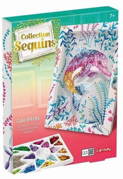 Lansay Collection Sequins - Paillettenkunst Delfin