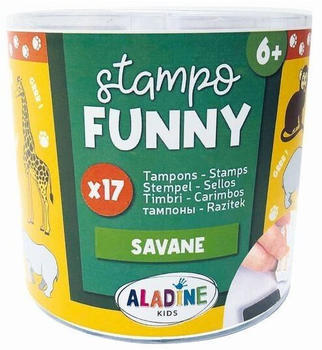 AladinE Kinder Stempel Funny Savanne