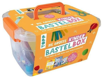 Busse Seewald Frechverlag GmbH Die gro&szlig;e Kinderbastelbox. Inkl. 3 Bastelb&uuml;cher zum Downloaden. Mit Material und Anleitungen f&uuml;r lustige Bastelprojekte