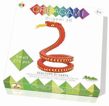 CreativaMente Creagami - Origami 3D Schlange, 271 Teile