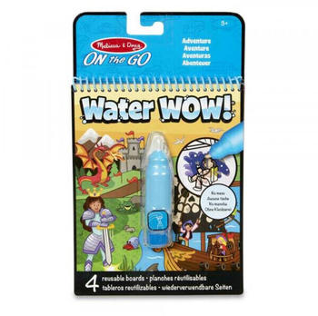 Melissa & Doug Water Reveal Pad - Abenteuer | Malen ohne Kleckern