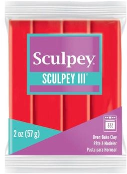 Polyform Sculpey III 57 g red hot red