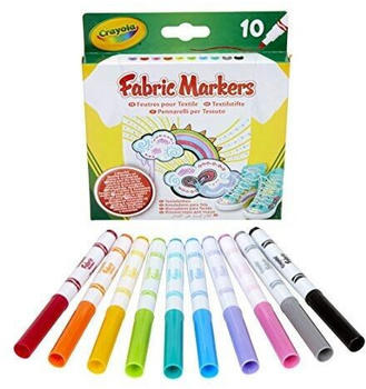 Crayola Fabric Markers (x10)