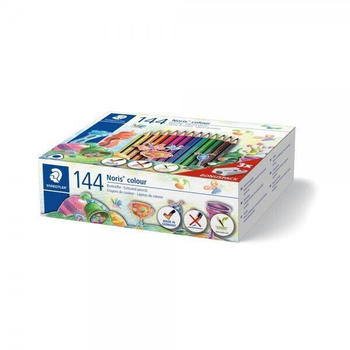 Staedtler Noris colour Schulbox 144 Stifte + 3 Spitzer