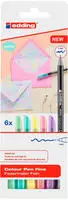 edding Fasermaler Fein 1200 Colour Pen 6er Set
