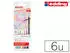 edding Fasermaler Fein 1200 Colour Pen 6er Set