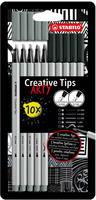 STABILO Arty SHADING Filzstifte farbsortiert 10 St.