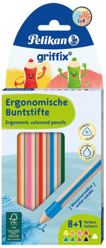 Pelikan Buntstifte griffix, 8+1 St&uuml;ck