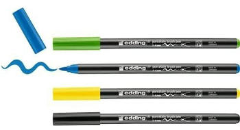 edding 4200 Porzellan Pinselstifte 1-4mm 4er Set
