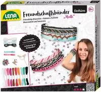 Lena Bastelset 42116 Freundschaftb&auml;nder, 180 Teile, ab 8 Jahre, 2 St&uuml;ck