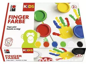 Marabu Fingerfarbe 6er Set (0303000000081)