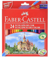 Faber-Castell 120124, Faber-Castell Buntstift Castle 24er Kartonetui