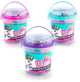 Slime 1 KG Eimer mit Dekorationen