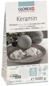 Glorex Keramin Papierbeutel hellwei&szlig; 5000 g