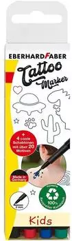 Eberhard Faber Tattoostift Kids 4 St&uuml;ck